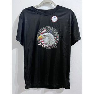 DVNF Disabled Veterans Tee Shirt Size Large New USA Eagle Freedom Nationalism